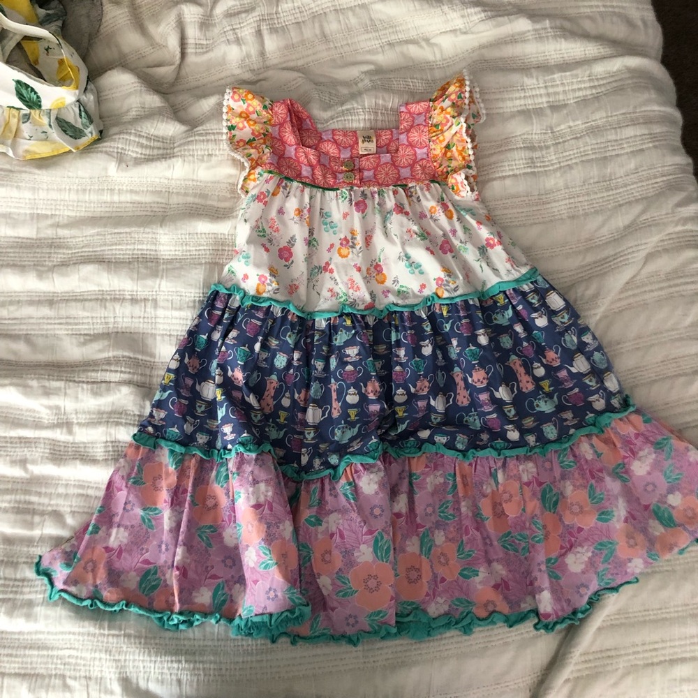 Girls size 10 wildflowers dress